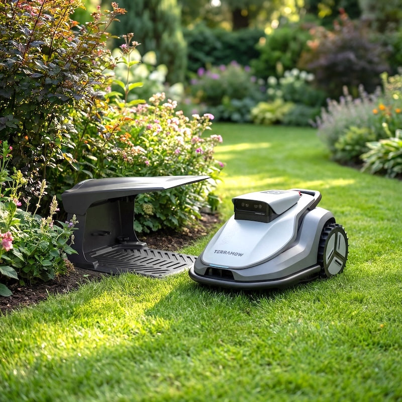 Basisstation frei platzieren – auch außerhalb der Mähfläche