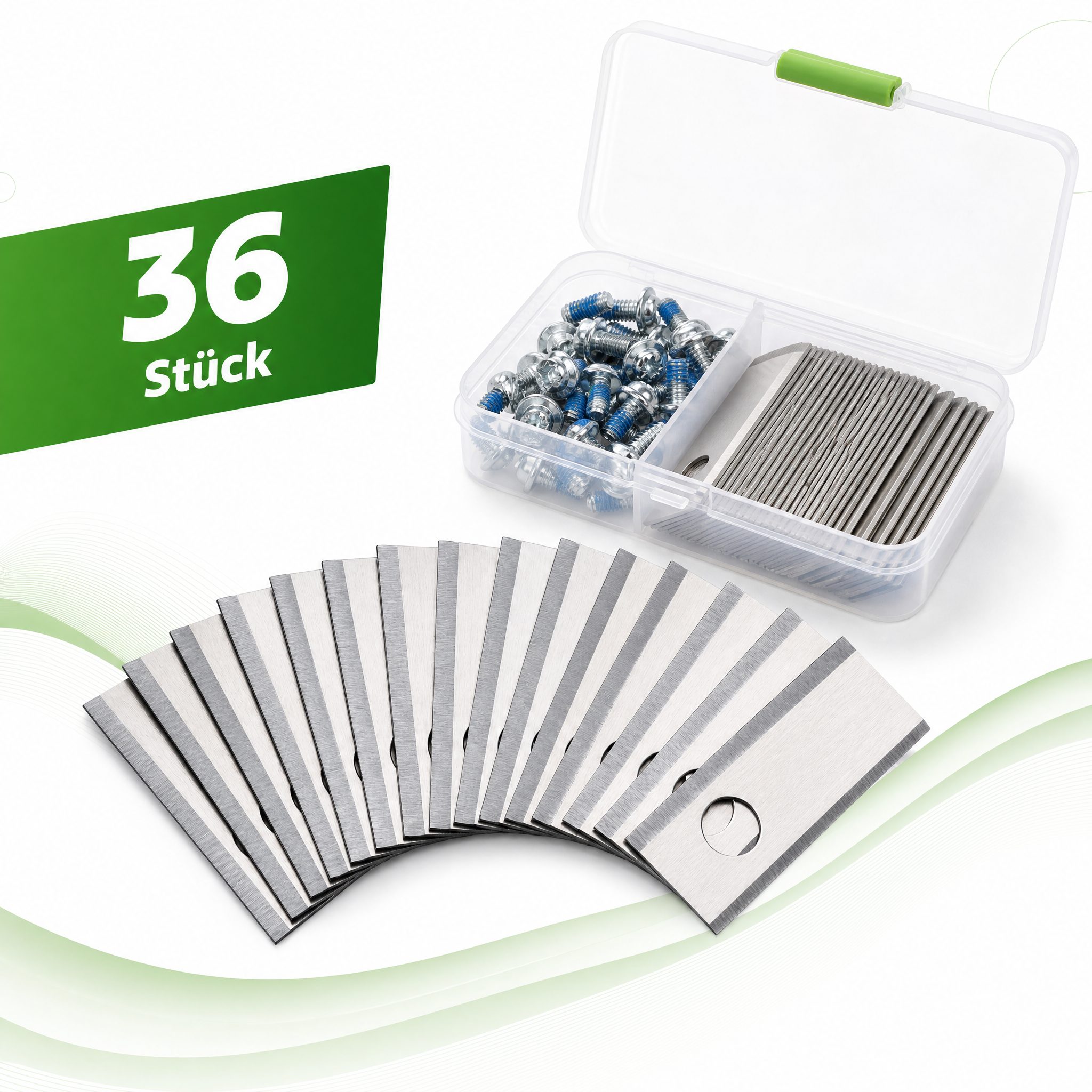 TERRAMOW Ersatzklingen 36 Stück